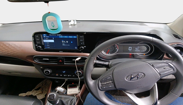 2020 Hyundai AURA SX 1.2 (O), Petrol, Manual, 1,05,090 km, interior