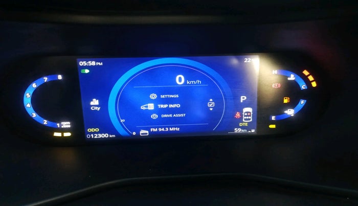 2023 Tata NEXON CREATIVE+ DCA 1.2 PETROL, Petrol, Automatic, 12,300 km, interior