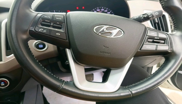 2018 Hyundai Creta SX AT 1.6 DIESEL, Diesel, Automatic, 55,976 km, interior