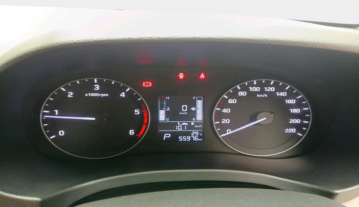 2018 Hyundai Creta SX AT 1.6 DIESEL, Diesel, Automatic, 55,976 km, interior