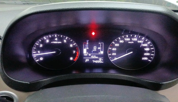 2016 Hyundai Creta SX PLUS AT 1.6 PETROL, Petrol, Automatic, 74,220 km, interior