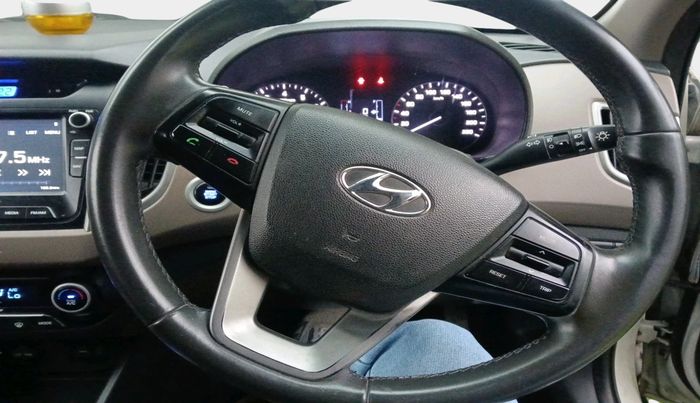 2016 Hyundai Creta SX PLUS AT 1.6 PETROL, Petrol, Automatic, 74,220 km, interior