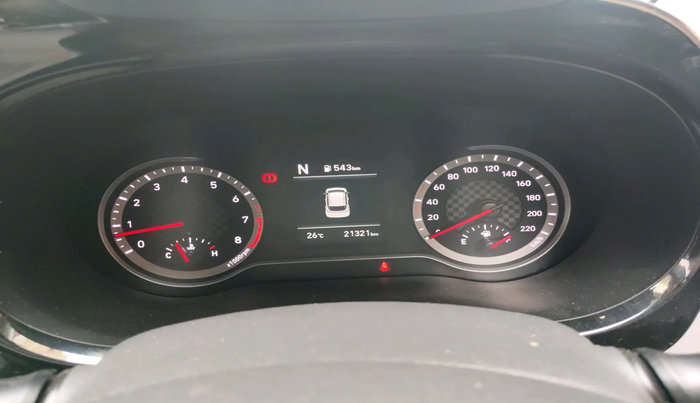 2024 Hyundai GRAND I10 NIOS SPORTZ AMT 1.2 KAPPA VTVT, Petrol, Automatic, 21,321 km, interior