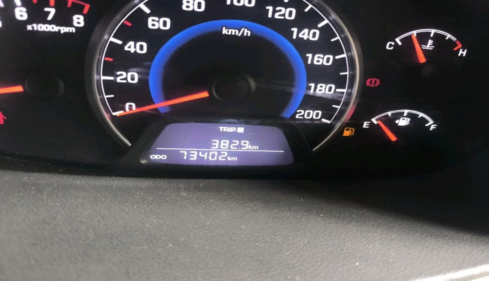 2014 Hyundai Grand i10 SPORTZ 1.2 KAPPA VTVT, Petrol, Manual, 73,402 km, interior