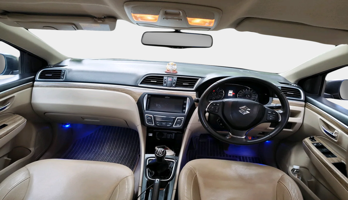 2018 Maruti Ciaz ALPHA 1.5 SHVS PETROL, Petrol, Manual, 50,957 km, interior