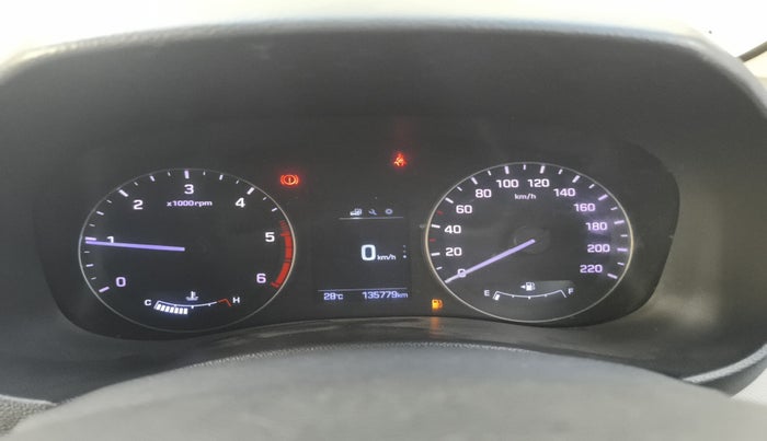 2018 Hyundai Creta SX (O) 1.6 DIESEL, Diesel, Manual, 1,35,779 km, interior