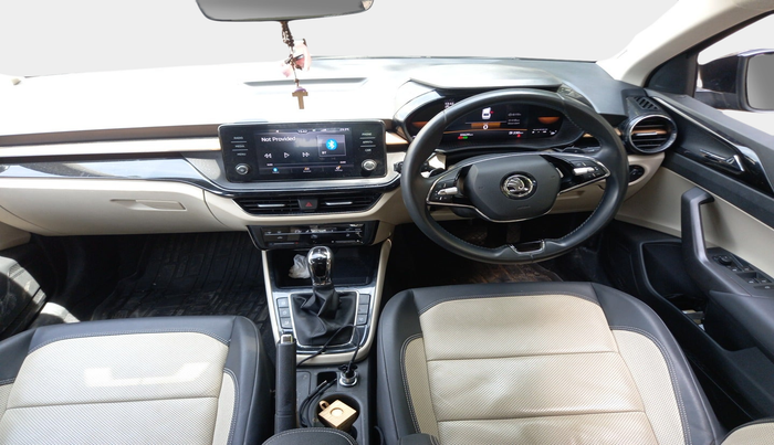 2023 Skoda SLAVIA STYLE 1.0L TSI AT, Petrol, Automatic, 36,000 km, interior