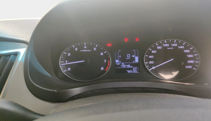 2018 Hyundai Creta E PLUS 1.6 PETROL, Petrol, Manual, 78,530 km, interior