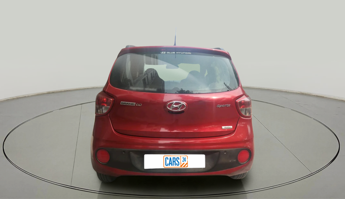 2018 Hyundai Grand i10 SPORTZ (O) AT 1.2 KAPPA VTVT, Petrol, Automatic, 46,933 km, exterior
