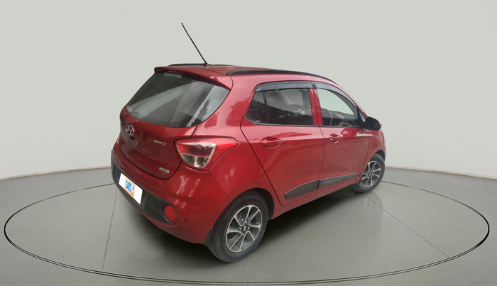 2018 Hyundai Grand i10 SPORTZ (O) AT 1.2 KAPPA VTVT, Petrol, Automatic, 46,933 km, exterior