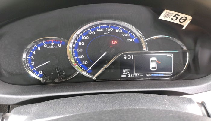 2021 Toyota YARIS G MT, Petrol, Manual, 22,707 km, interior