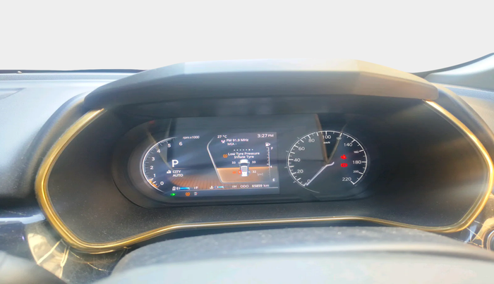2022 Tata Safari XZA PLUS GOLD 6 S, Diesel, Automatic, 65,859 km, interior