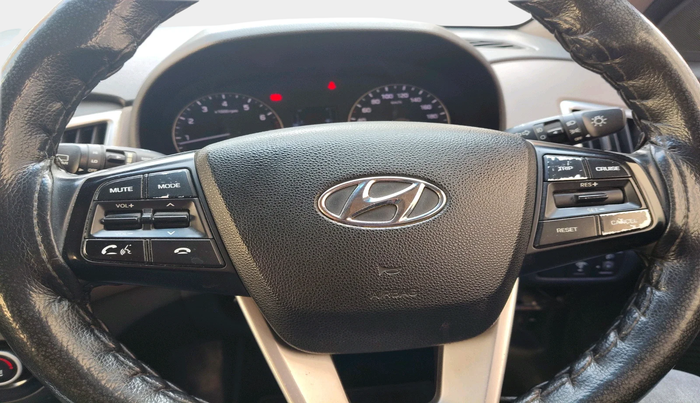 2018 Hyundai Creta SX AT 1.6 PETROL, Petrol, Automatic, 1,17,303 km, interior