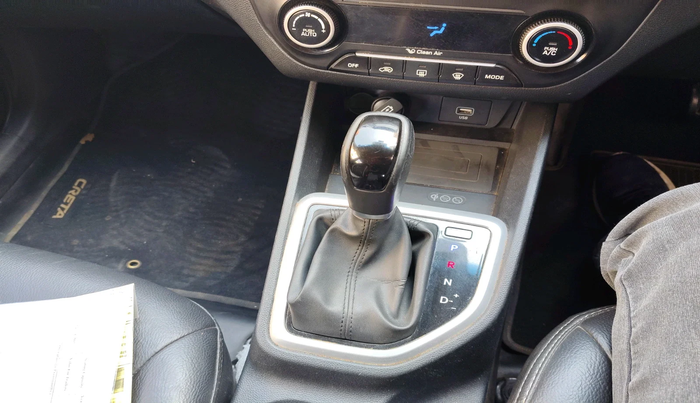 2018 Hyundai Creta SX AT 1.6 PETROL, Petrol, Automatic, 1,17,303 km, interior