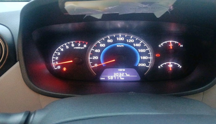 2015 Hyundai Grand i10 SPORTZ 1.2 KAPPA VTVT, Petrol, Manual, 58,717 km, interior