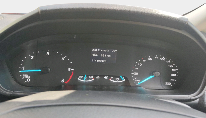 2018 Ford Ecosport TITANIUM 1.5L DIESEL, Diesel, Manual, 1,14,488 km, interior