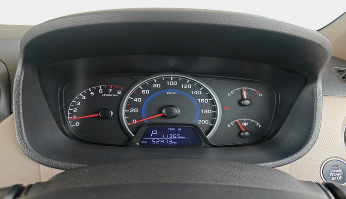 2016 Hyundai Grand i10 ASTA (O) AT 1.2 KAPPA VTVT, Petrol, Automatic, 52,473 km, interior