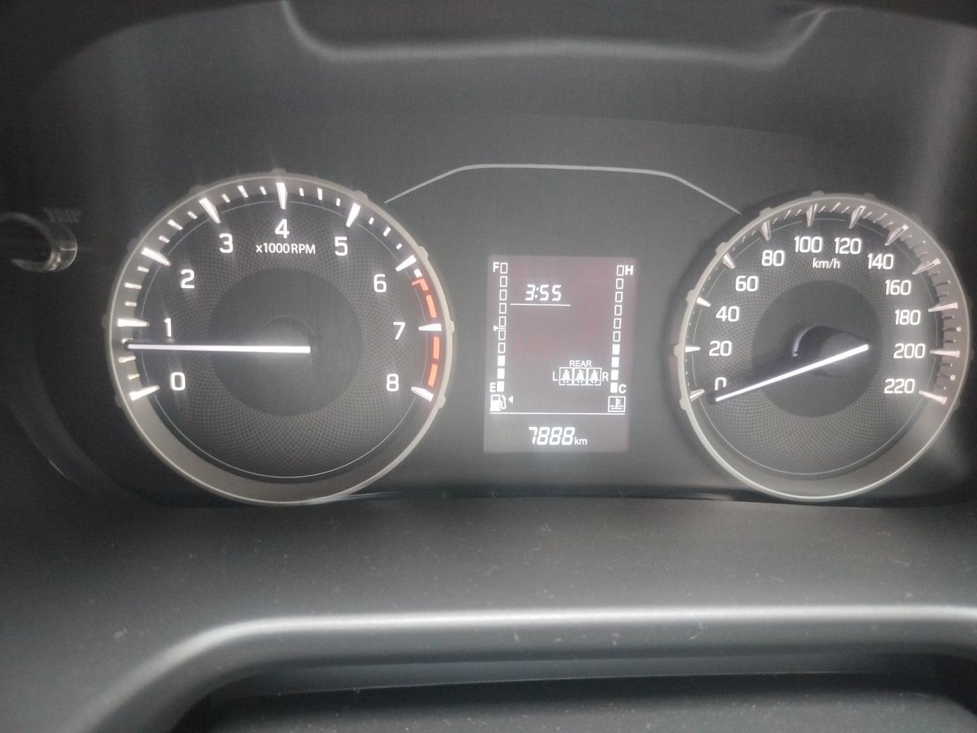 2024 Maruti BREZZA LXI, Petrol, Manual, 7,888 km, interior