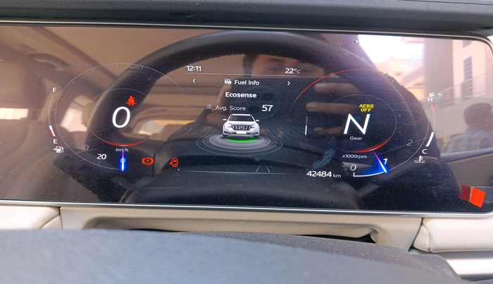 2021 Mahindra XUV700 AX 7 P MT 7 STR, Petrol, Manual, 42,484 km, interior