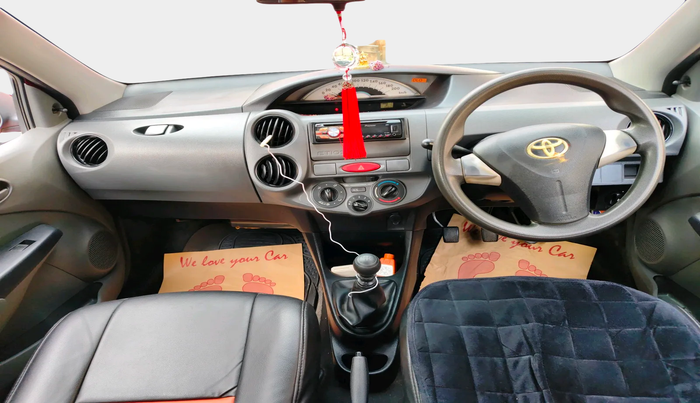 2012 Toyota Etios GD SP, Diesel, Manual, 95,511 km, interior
