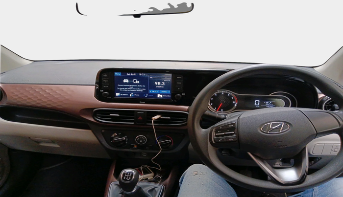 2021 Hyundai AURA SX 1.2, Petrol, Manual, 49,282 km, interior