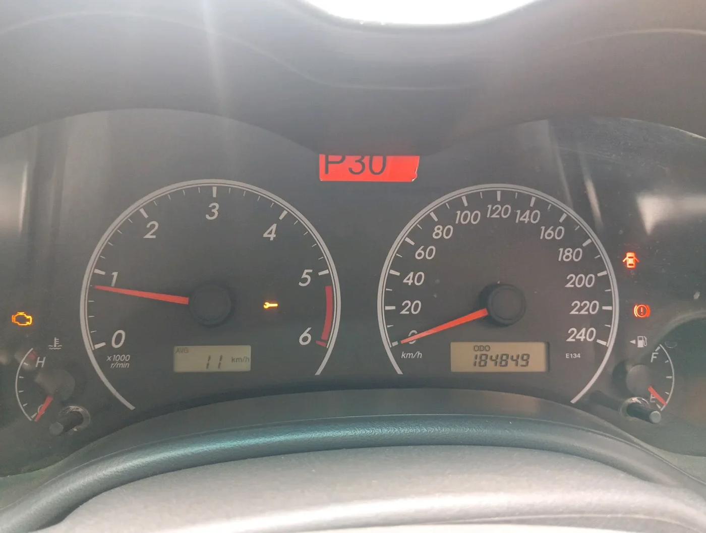 2012 Toyota Corolla Altis J DIESEL, Diesel, Manual, 1,84,849 km, interior