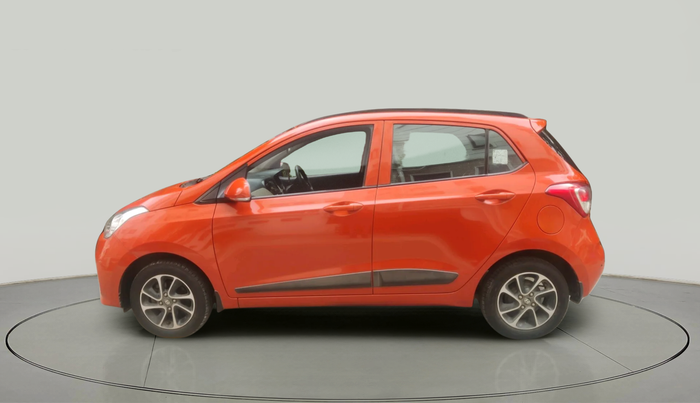 2017 Hyundai Grand i10 SPORTZ (O) AT 1.2 KAPPA VTVT, Petrol, Automatic, 39,405 km, exterior