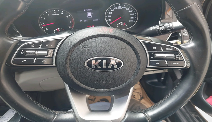 2019 KIA SELTOS HTX IVT 1.5 PETROL, Petrol, Automatic, 51,196 km, interior