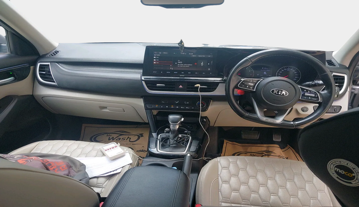 2019 KIA SELTOS HTX IVT 1.5 PETROL, Petrol, Automatic, 51,196 km, interior