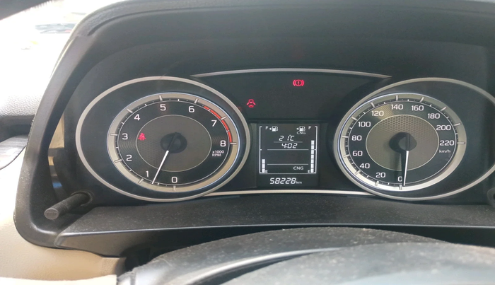 2022 Maruti Dzire ZXI CNG, Petrol, Manual, 58,228 km, interior
