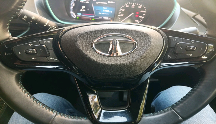 2023 Tata NEXON EV XZ PLUS LUX DARK EDITION, Electric, Automatic, 10,681 km, interior