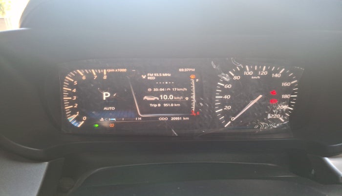 2023 Tata ALTROZ XZA, Petrol, Automatic, 20,951 km, interior