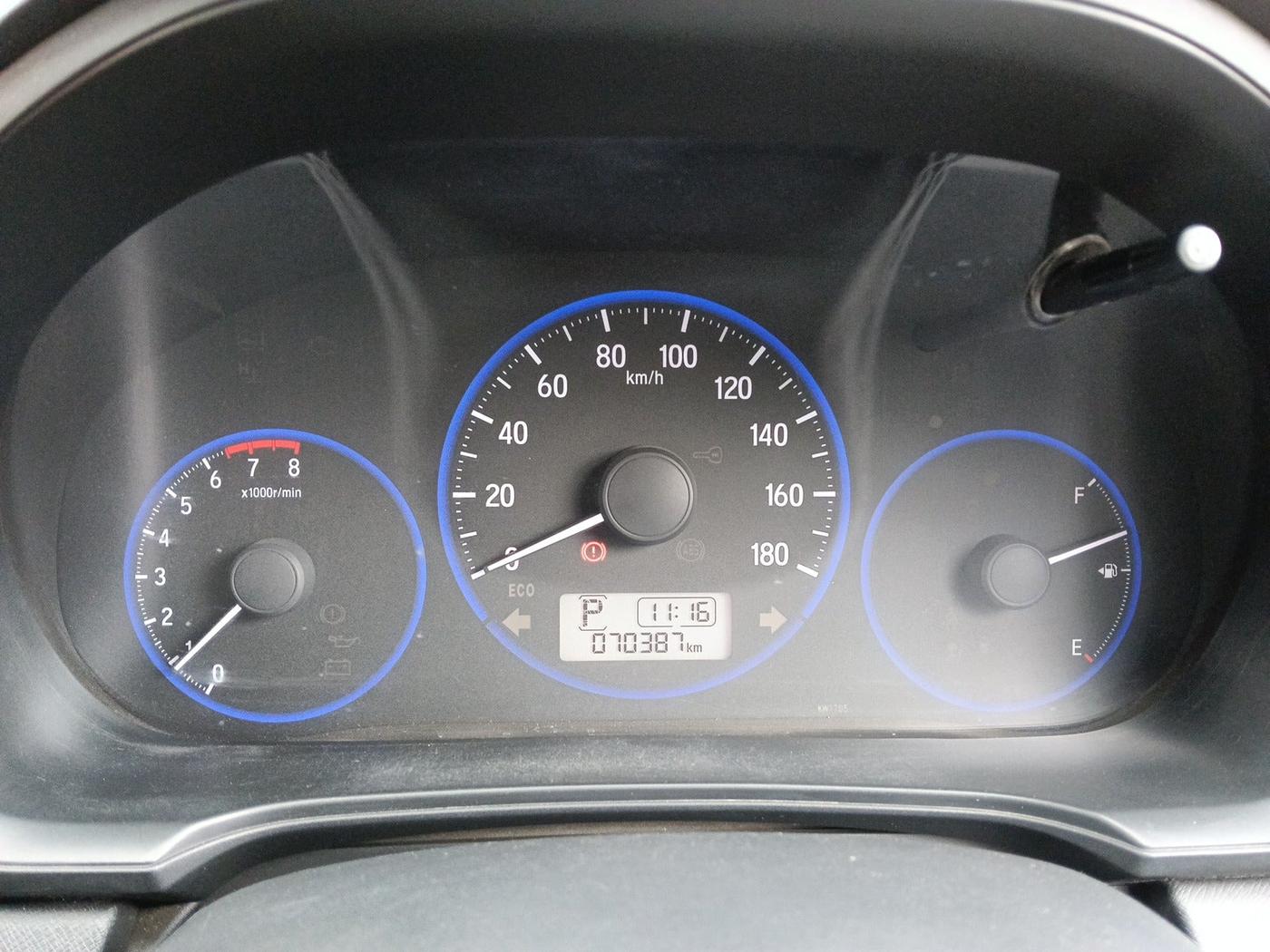 2018 Honda Brio VX AT, Petrol, Automatic, 70,387 km, interior
