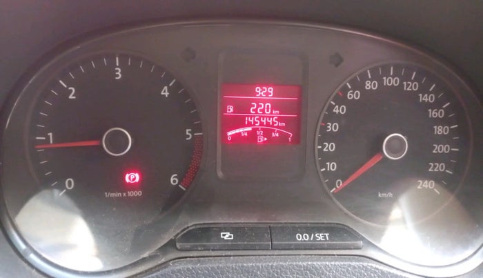 2012 Volkswagen Polo TRENDLINE 1.2L DIESEL, Diesel, Manual, 1,45,445 km, interior