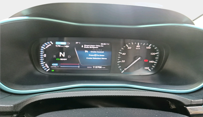 2021 Tata NEXON EV XZ PLUS, Electric, Automatic, 1,13,706 km, interior