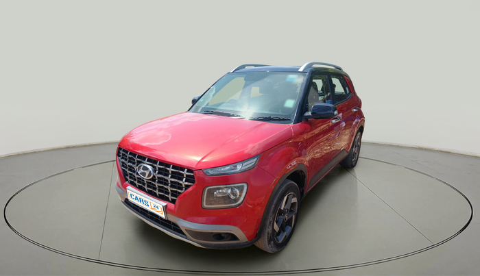 2019 Hyundai VENUE SX 1.0 (O) TURBO DUAL TONE, Petrol, Manual, 55,291 km, exterior