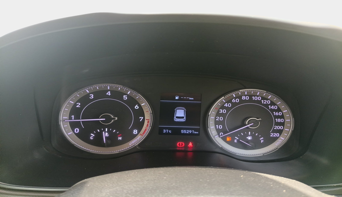 2019 Hyundai VENUE SX 1.0 (O) TURBO DUAL TONE, Petrol, Manual, 55,291 km, interior