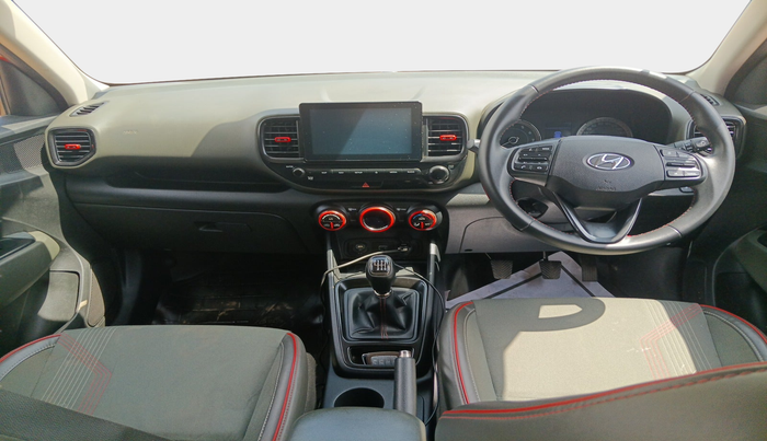 2019 Hyundai VENUE SX 1.0 (O) TURBO DUAL TONE, Petrol, Manual, 55,291 km, interior