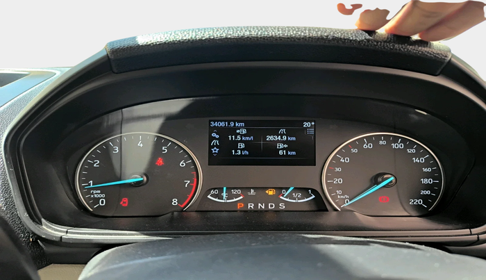 2021 Ford Ecosport TITANIUM + 1.5L PETROL AT, Petrol, Automatic, 34,061 km, interior