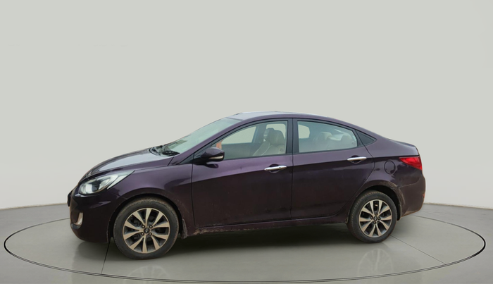 2013 Hyundai Verna FLUIDIC 1.6 VTVT SX OPT, Petrol, Manual, 1,29,239 km, exterior