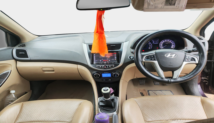 2013 Hyundai Verna FLUIDIC 1.6 VTVT SX OPT, Petrol, Manual, 1,29,239 km, interior