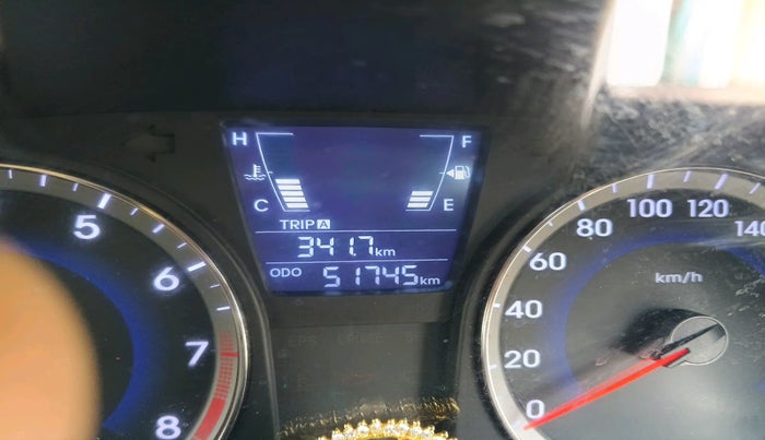 2016 Hyundai Verna FLUIDIC 4S 1.4 VTVT, Petrol, Manual, 51,745 km, interior