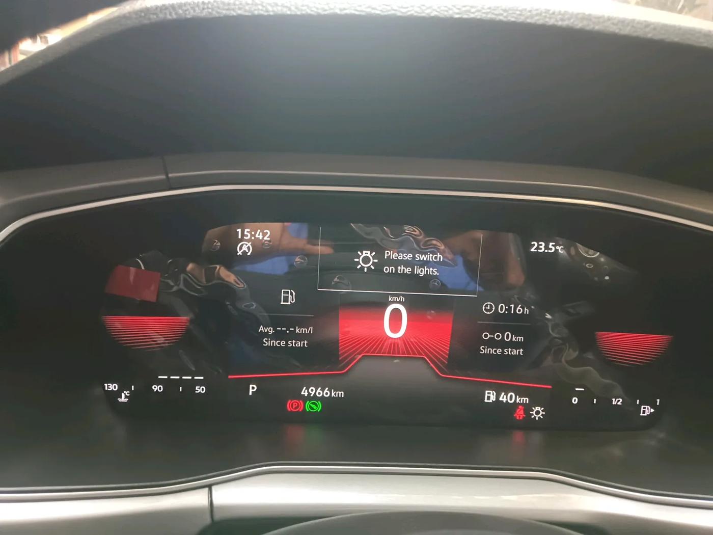 2023 Volkswagen TAIGUN GT PLUS 1.5 TSI DSG, Petrol, Automatic, 4,966 km, interior