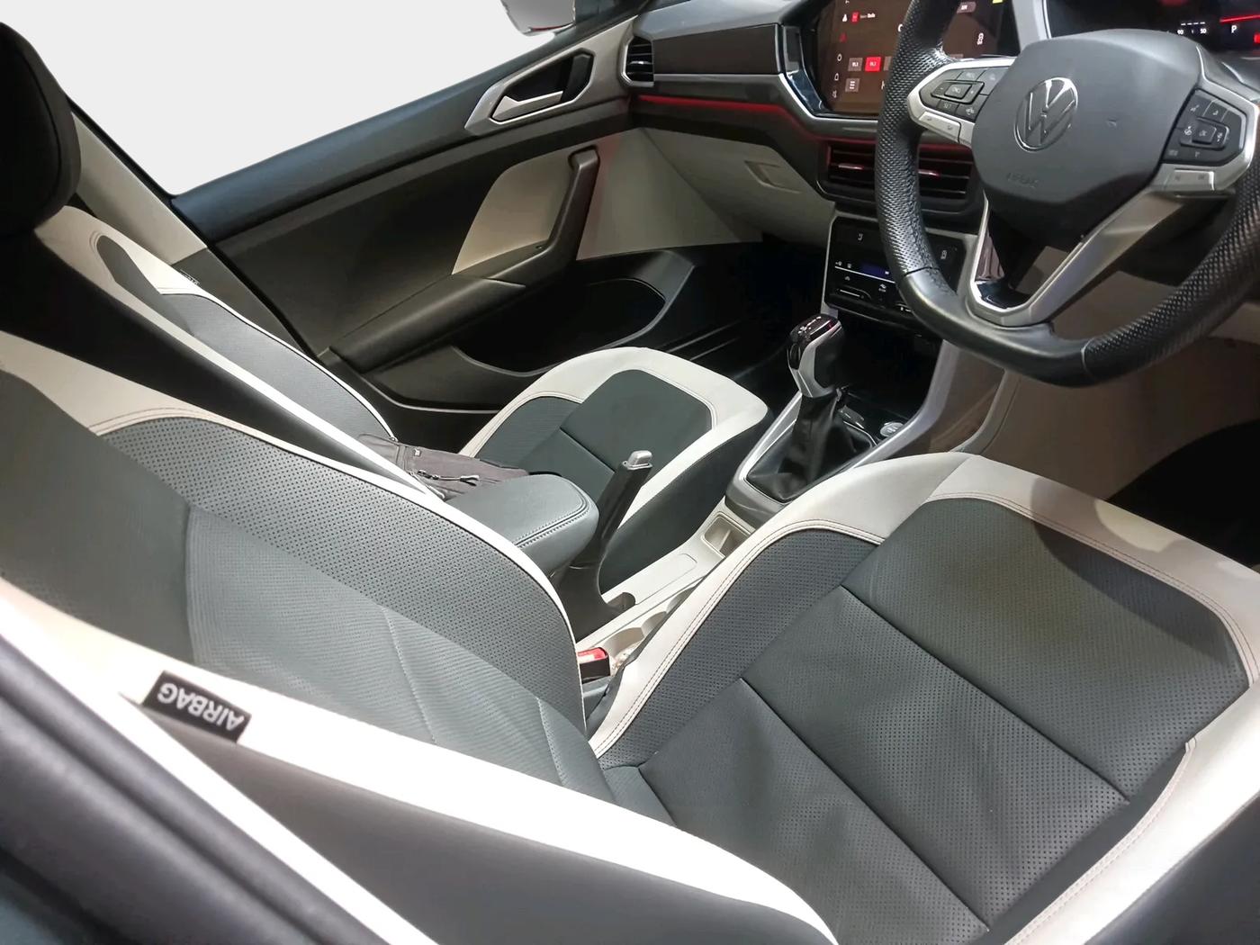 2023 Volkswagen TAIGUN GT PLUS 1.5 TSI DSG, Petrol, Automatic, 4,966 km, interior