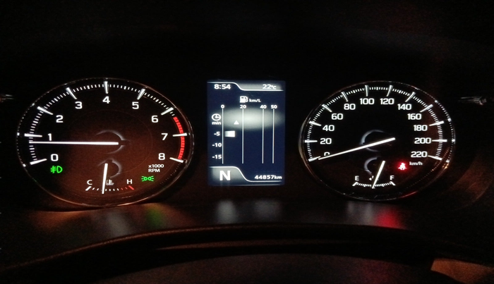 2022 Toyota Glanza V AMT, Petrol, Automatic, 44,857 km, interior