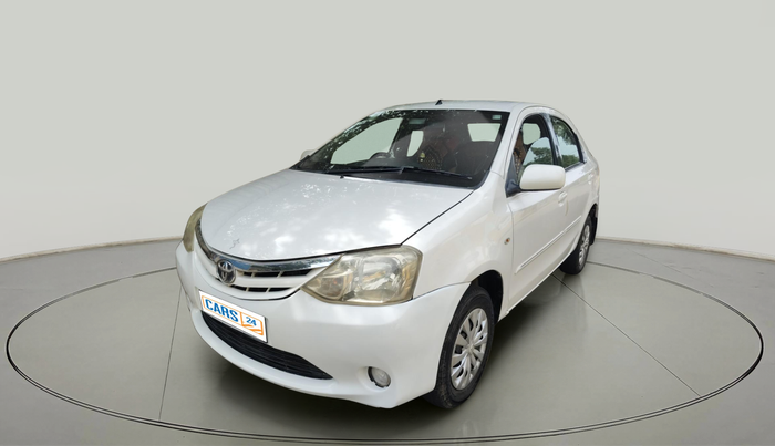 2011 Toyota Etios G, Petrol, Manual, 1,37,281 km, exterior