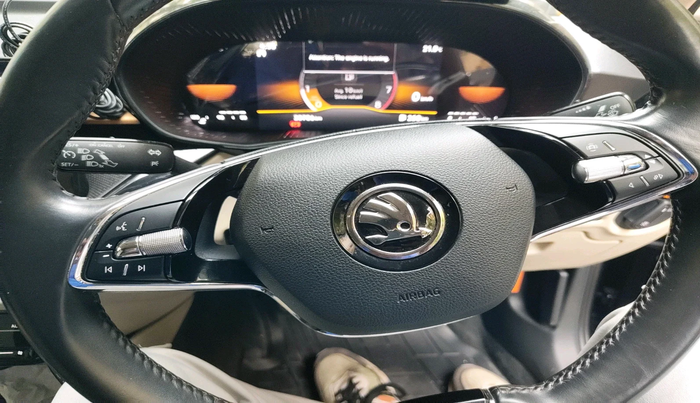 2022 Skoda SLAVIA STYLE 1.0L TSI MT, Petrol, Manual, 30,786 km, interior