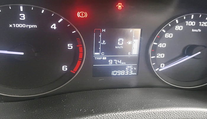 2016 Hyundai Creta SX PLUS 1.6 PETROL, Diesel, Manual, 1,09,833 km, interior