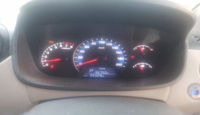 2014 Hyundai Xcent SX AT 1.2 (O), Petrol, Automatic, 95,329 km, interior