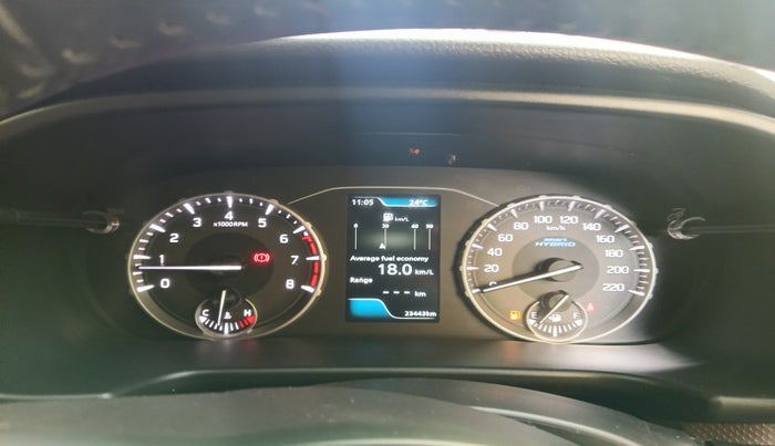 2023 Maruti BREZZA ZXI + SMART HYBRID, Petrol, Manual, 23,443 km, interior